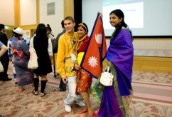 ロシア・ネパール・インドの参加者