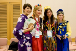 Participants from Japan, Poland, Uzbekistan and Russia