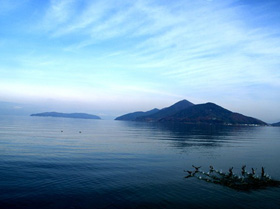 琵琶湖の情景