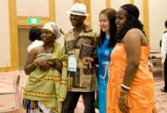 Participants from Kenya, Zimbabwe, Mongolia, and South Africa