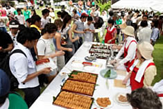 エクスカーションの様子6　昼食