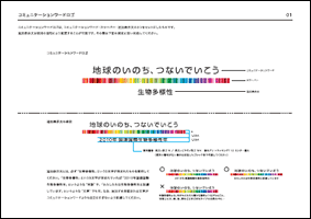 コミュニケーションワードロゴ　マニュアル