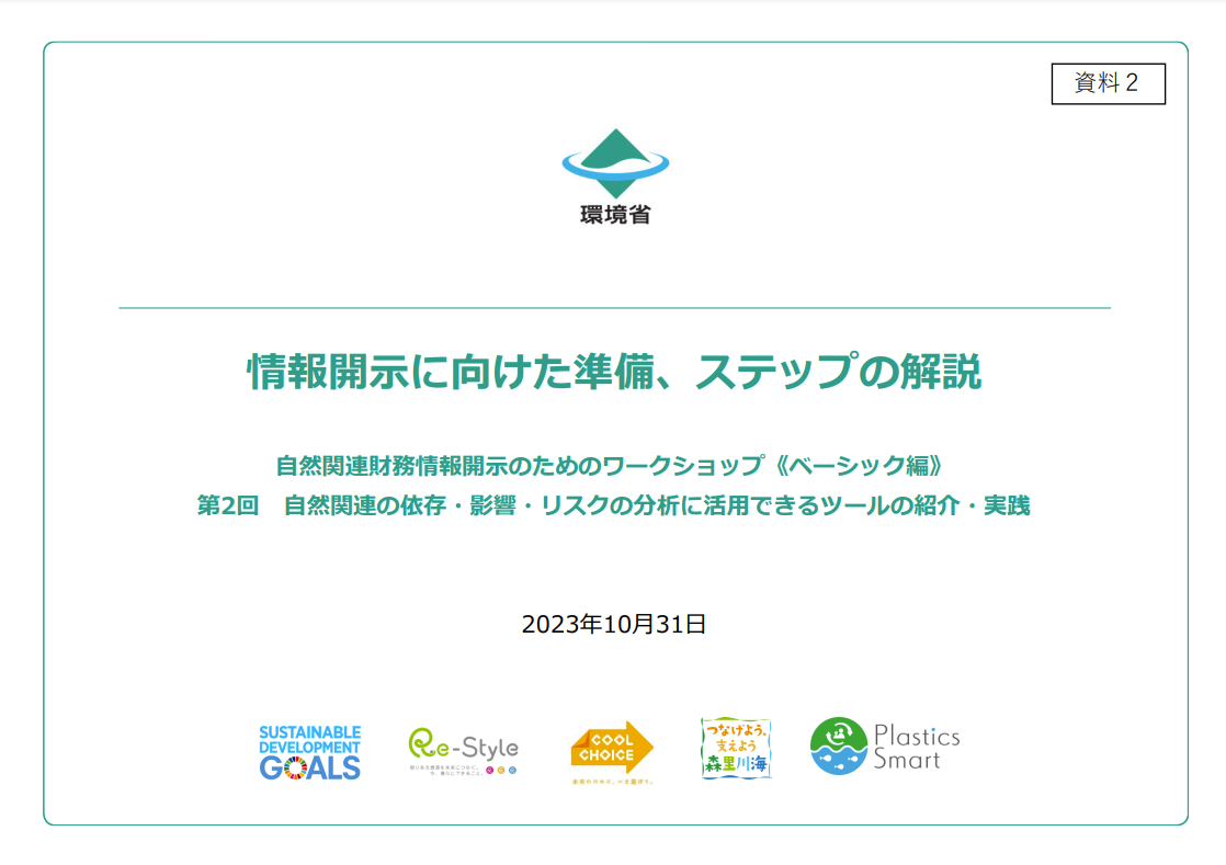 情報開示に向けた準備、ステップの解説
