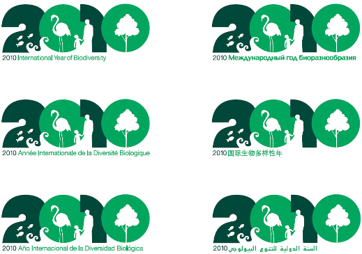 国際生物多様性年ロゴ：翻訳1
