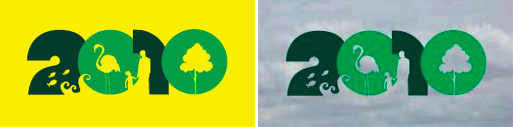 国際生物多様性年ロゴ：注意事項3
