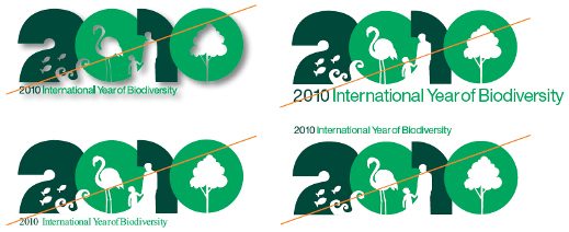 国際生物多様性年ロゴ：禁止事項7
