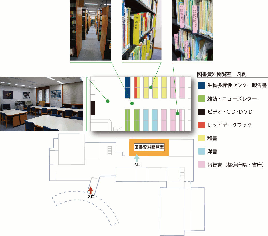 図書資料閲覧室 図書資料閲覧室